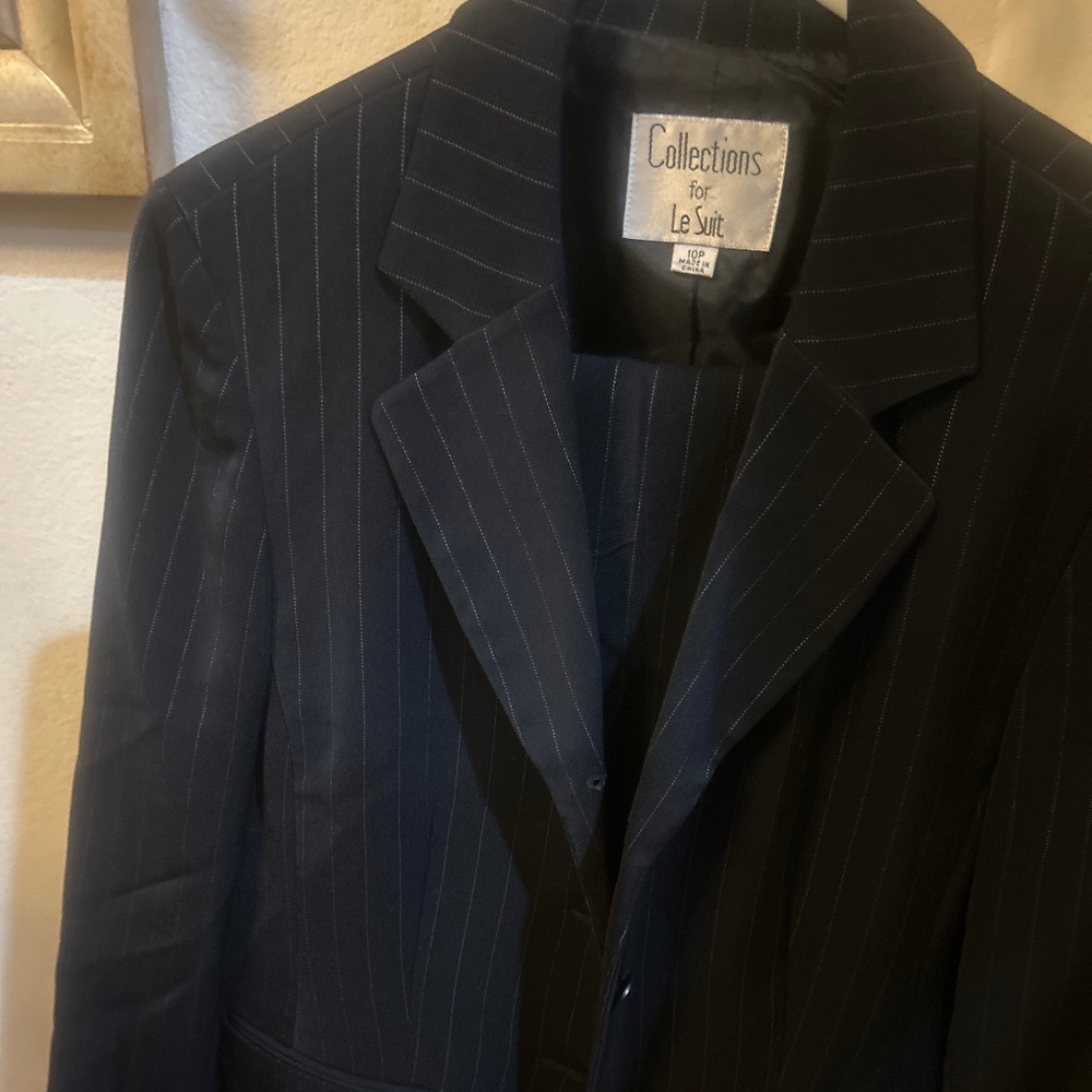 Le Suit Pants Suit dark blue